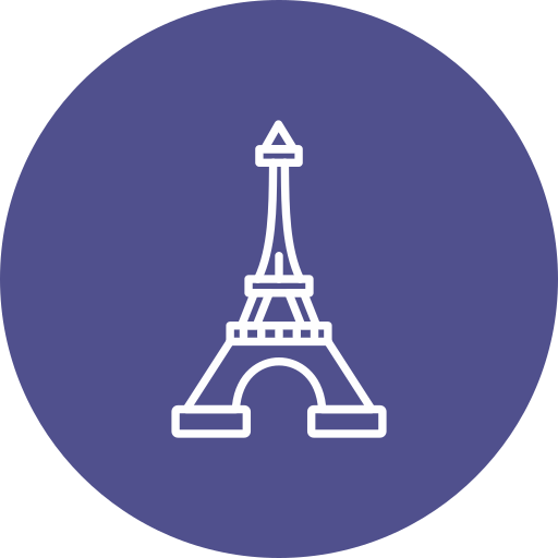 torre eiffel icono gratis