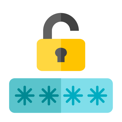 contraseña rota icono gratis