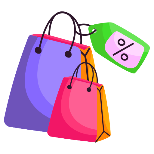 venta de compras icono gratis