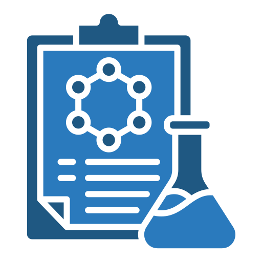 informe de laboratorio icono gratis