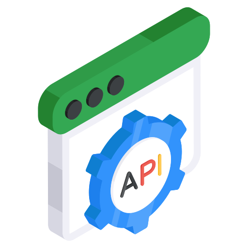 configuración de api icono gratis