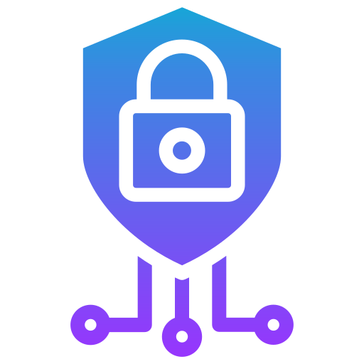 seguridad en internet icono gratis