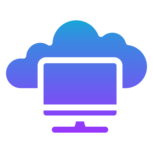 computación en la nube icono gratis