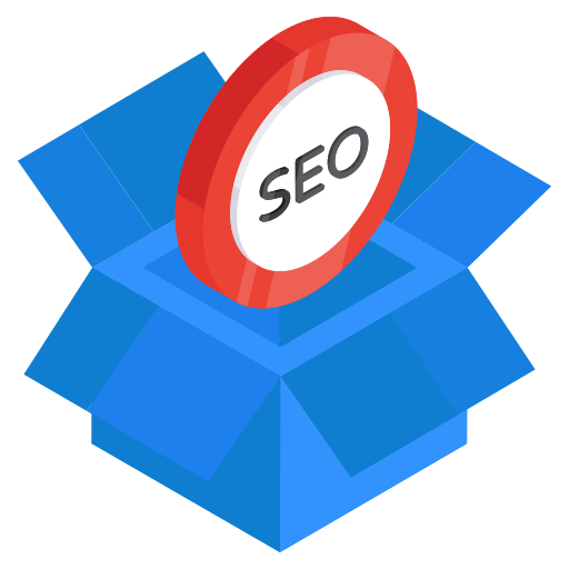 paquete seo icono gratis