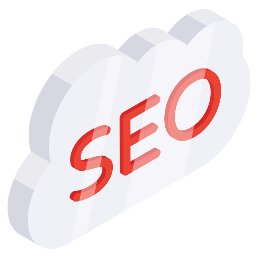 seo en la nube icono gratis