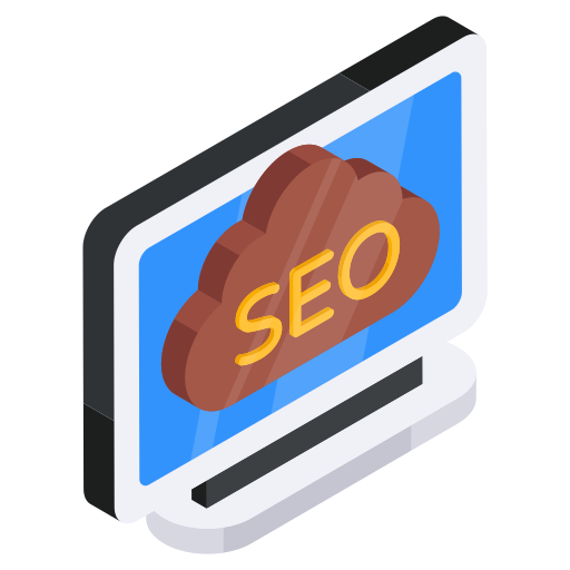 seo en la nube icono gratis