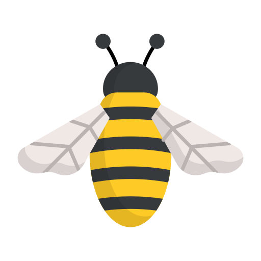 abeja icono gratis