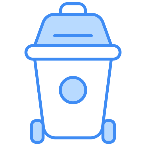 contenedor de reciclaje icono gratis