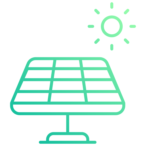 panel solar icono gratis