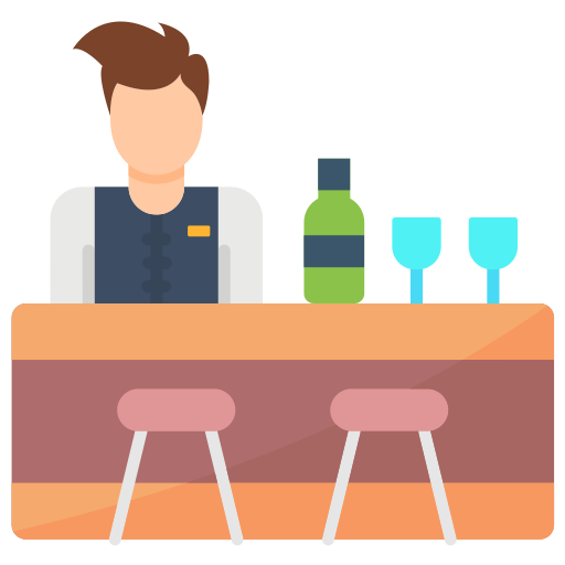 barman icono gratis