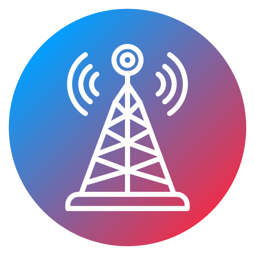 torre de telefonía celular icono gratis