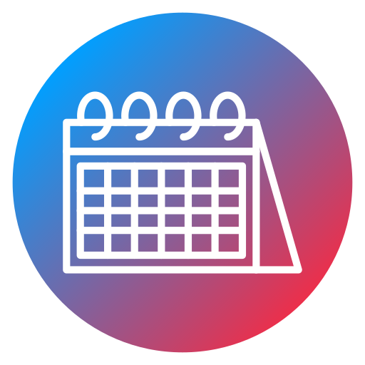 calendarios icono gratis