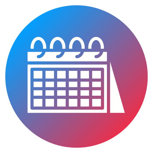 calendarios icono gratis