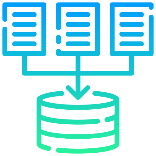 recopilación de datos icono gratis