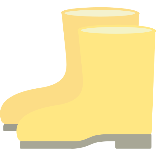 botas de borracha grátis ícone
