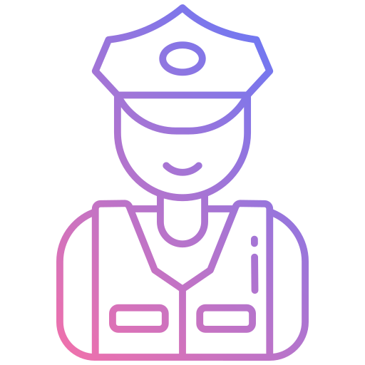 guardia de seguridad icono gratis