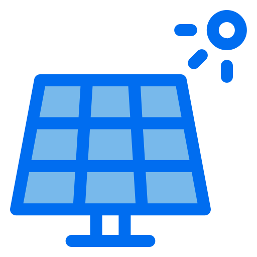 panel solar icono gratis