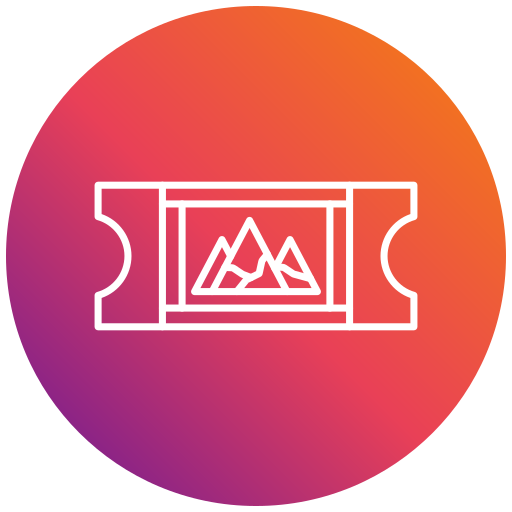 Ticket free icon Ticket free icon