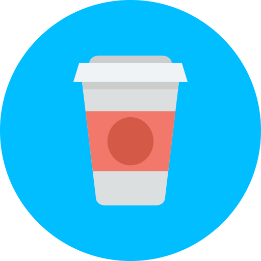 café frío icono gratis