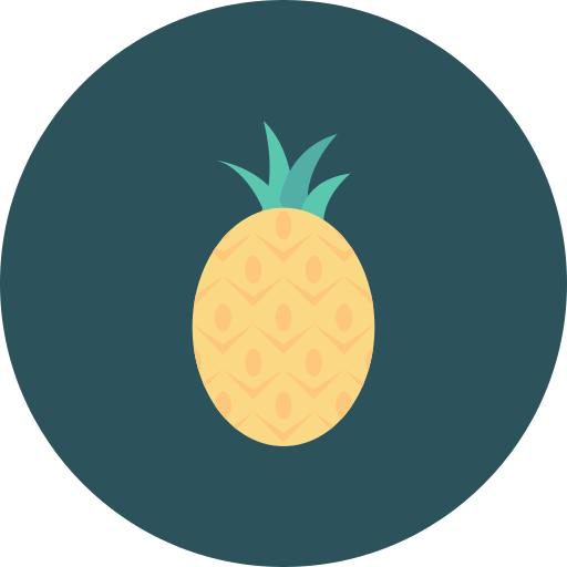 piña icono gratis