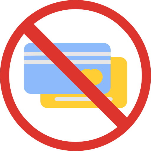 Card locked free icon