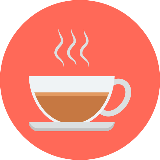 café caliente icono gratis