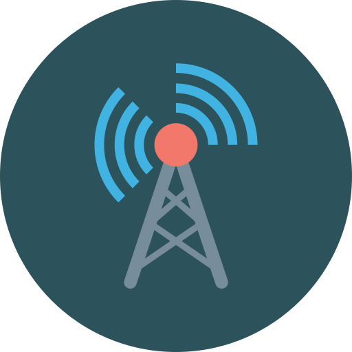 antena wifi icono gratis