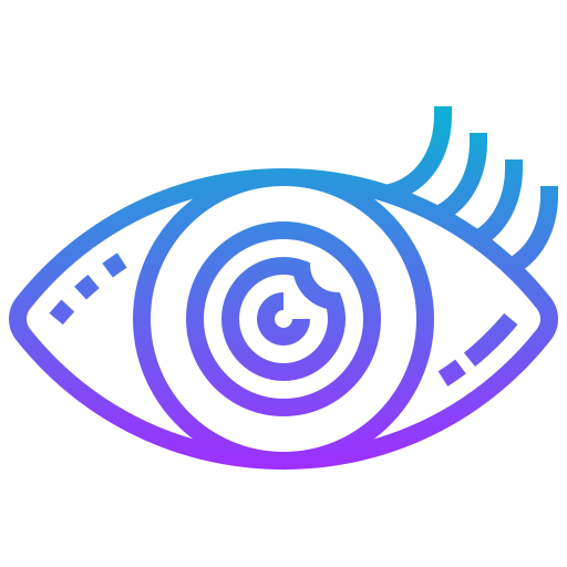 Visión icono gratis