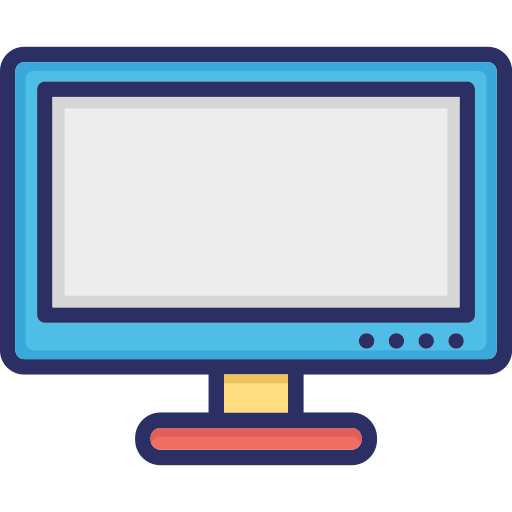 pantalla del monitor icono gratis