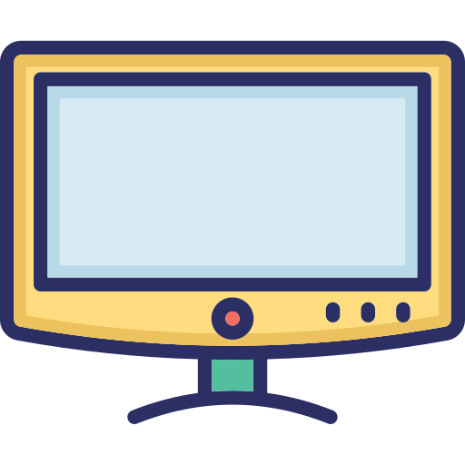 pantalla del monitor icono gratis