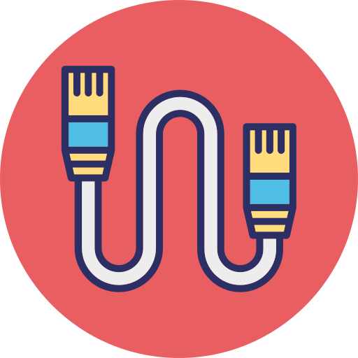 cable de datos icono gratis