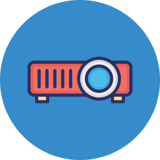 videoproyector icono gratis