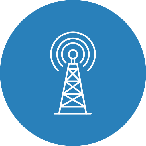 torre de radio icono gratis