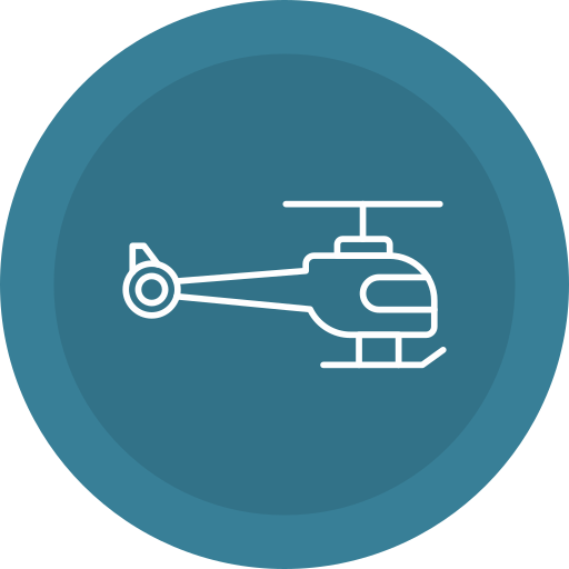 helicóptero icono gratis