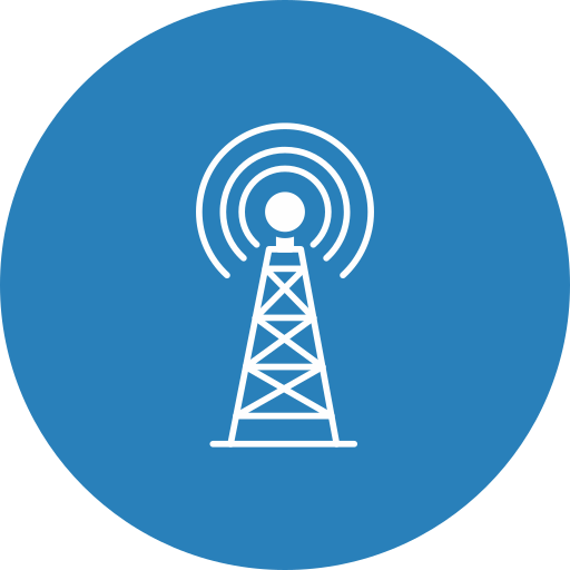 torre de radio icono gratis