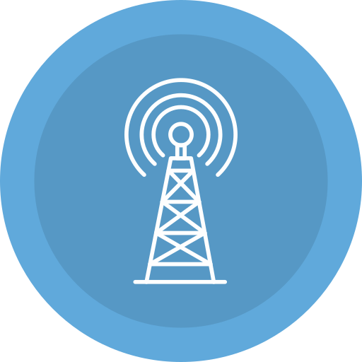 torre de radio icono gratis