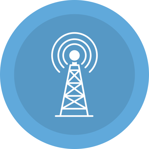 torre de radio icono gratis