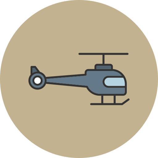 helicóptero icono gratis