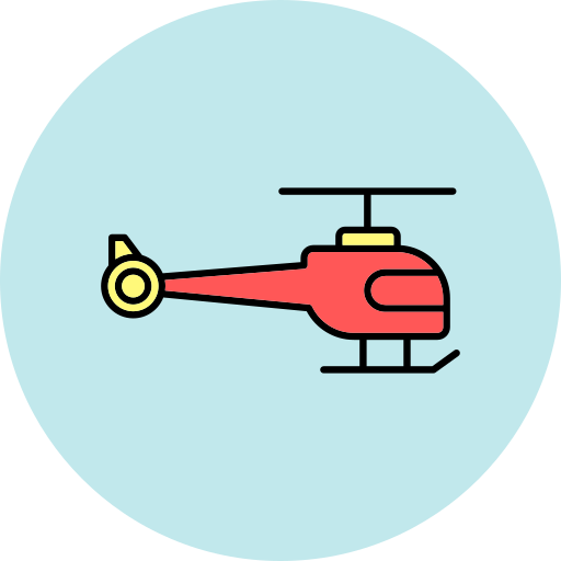 helicóptero icono gratis