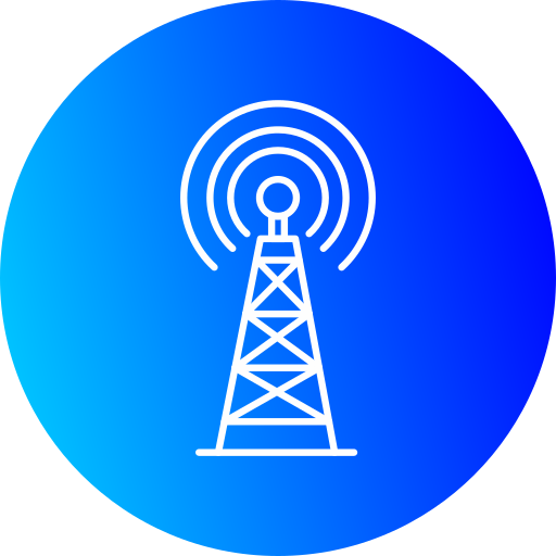 torre de radio icono gratis