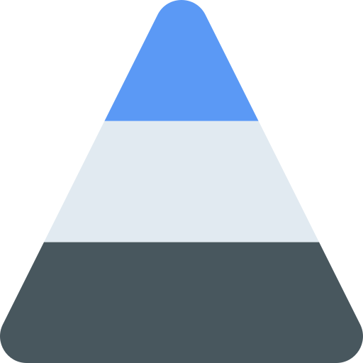 diagramme pyramidal Icône gratuit diagramme pyramidal Icône gratuit