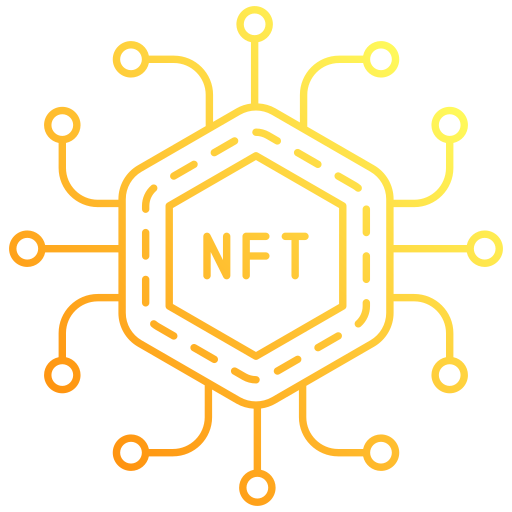 tecnología nft icono gratis