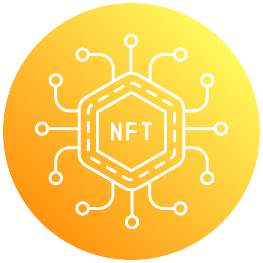 tecnología nft icono gratis