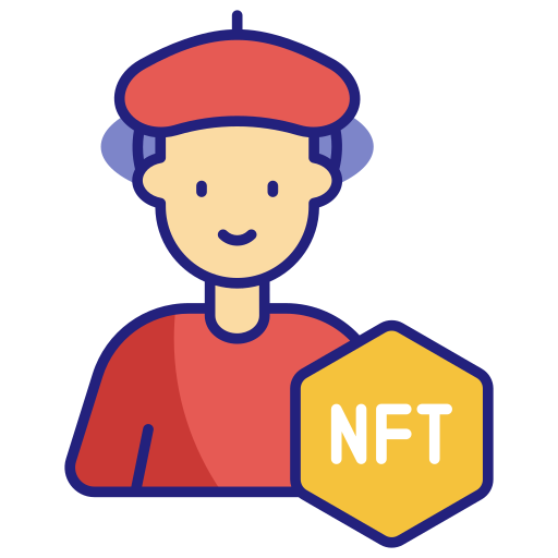 artista de nft icono gratis