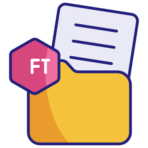 documento nft icono gratis