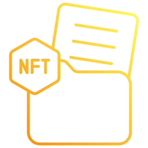 documento nft icono gratis