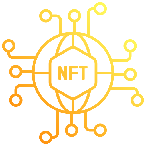 sitio web de nft icono gratis