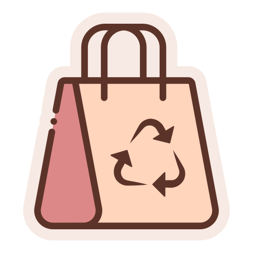 bolsa de reciclaje icono gratis