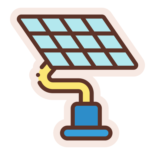 panel solar icono gratis