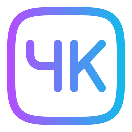 4k icono gratis